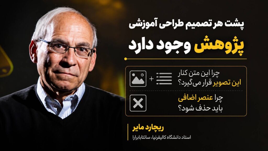 اسلایدسازی آموزشی از دید ریچارد مایر
