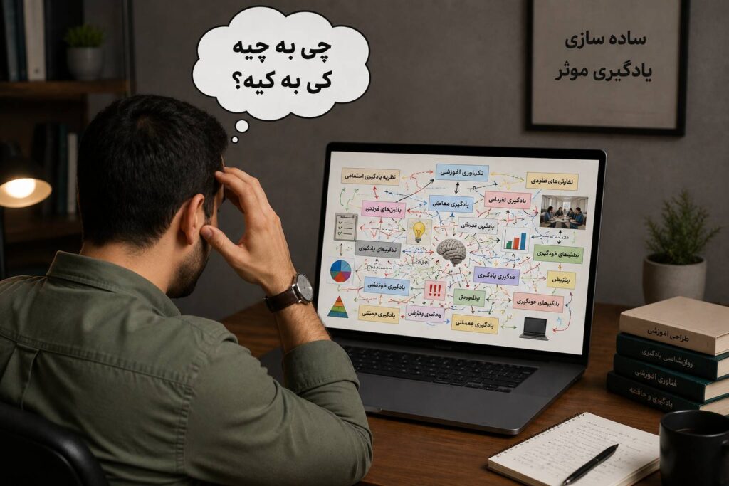 اسلایدسازی آموزشی یعنی اسلاید ساده و قابل فهم باشه