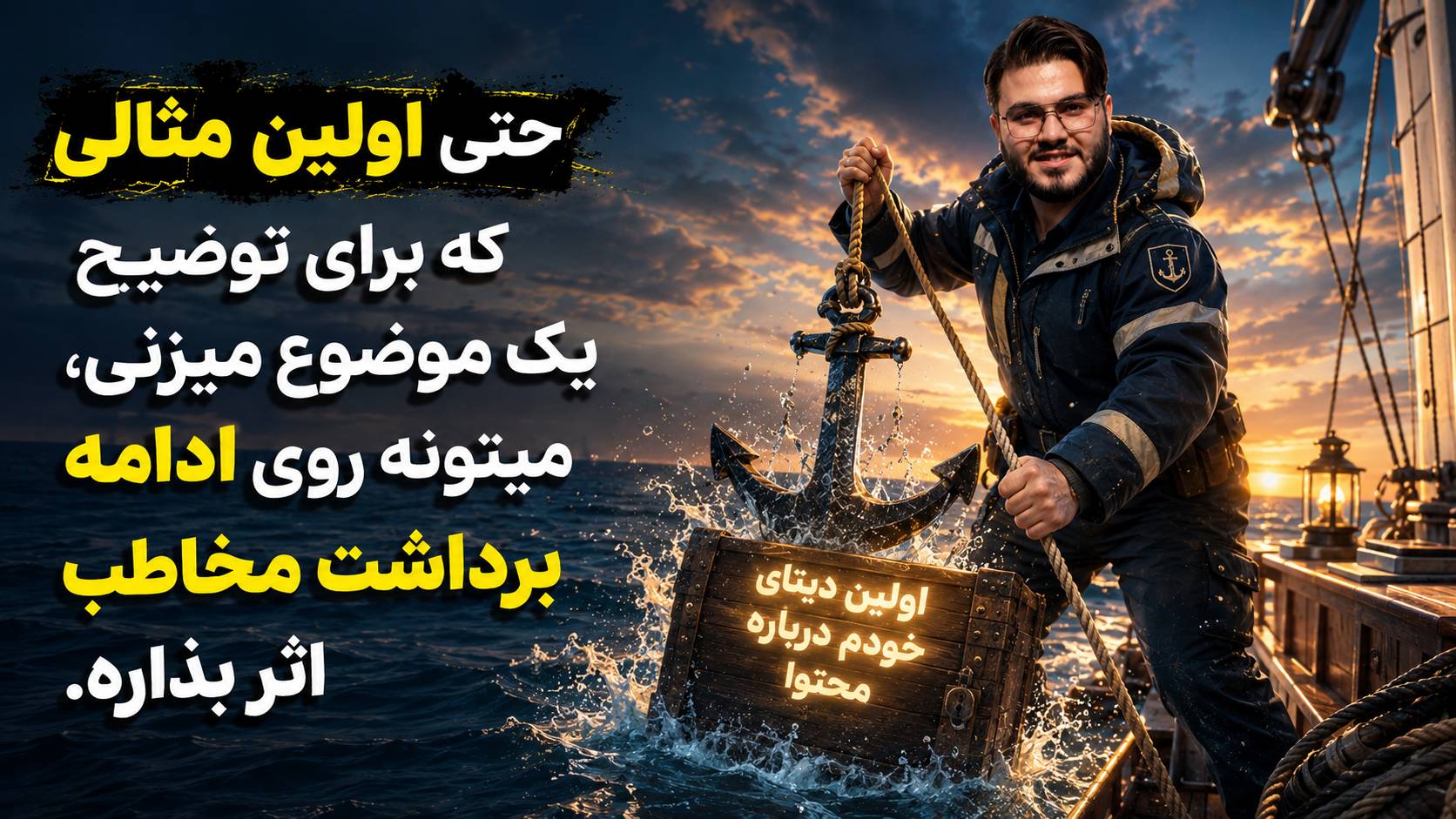 سوگیری شناختی یعنی حتی اولین کلامت میتونه روی کل صحبت تاثیر بزاره