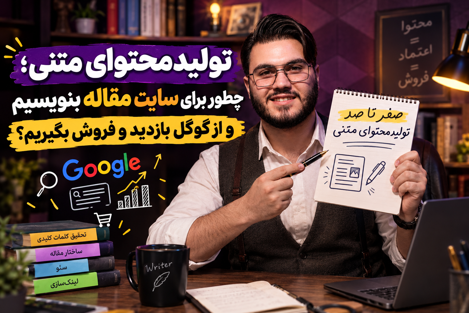 تولیدمحتوای متنی برای سایت